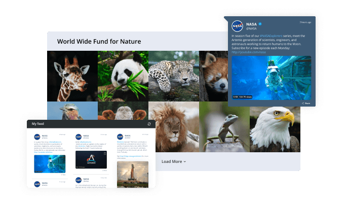 Telegram Chanel Feed - Various Telegram Feed Layouts