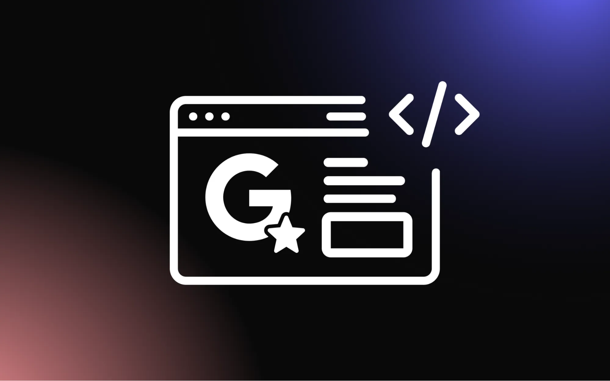 Providing Sample HTML Code for Embedding a Google Review Widget Manually on Any Website