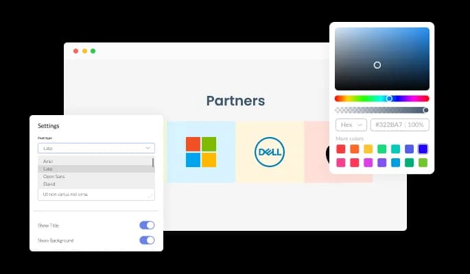 Logo Slider - Fully Customizable