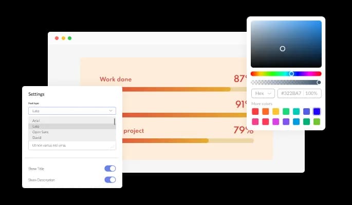 Progress Bars - Fully Customizable Progress Bars