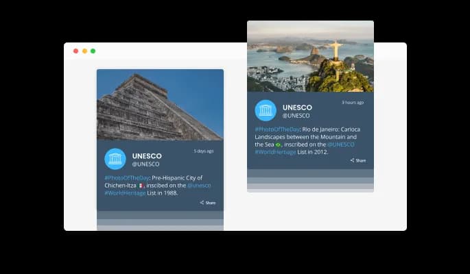 Mastodon Feed - Mastodon Feed Ticker Animation