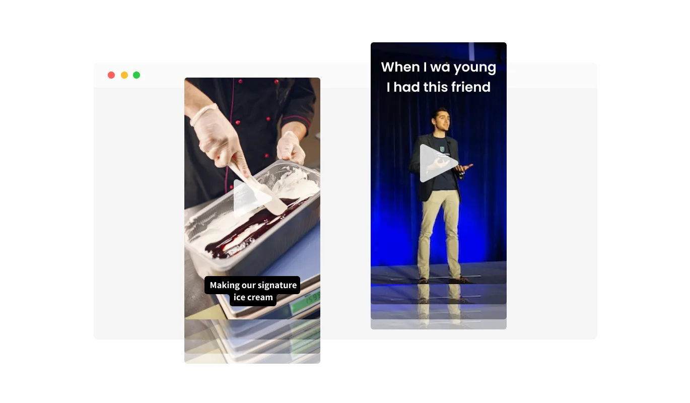 TikTok Feed - Ticker Animation