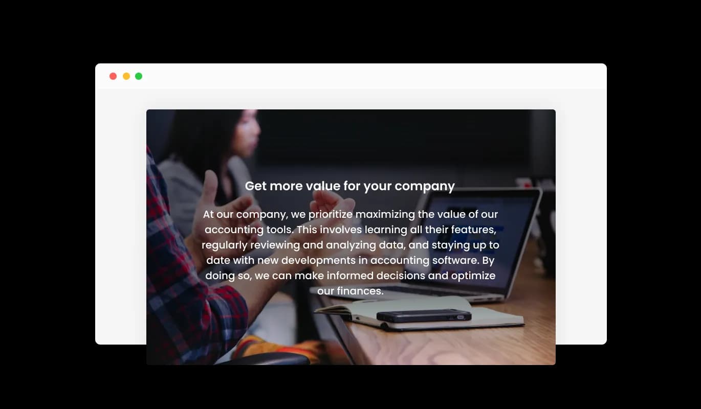 Image Accordion - Additional Information