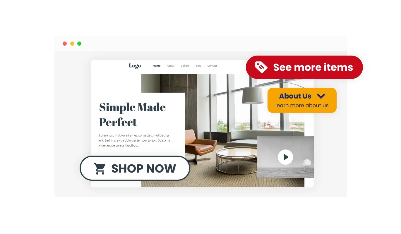 Marketing Button - Marketing Button Multiple Skins
