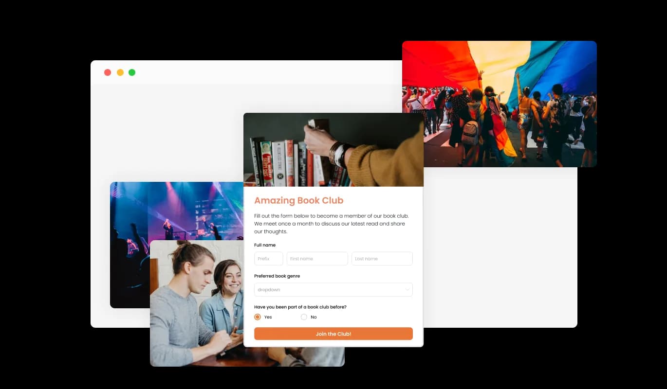 Form Builder - Enhance Your Form with Engaging Content and Visuals
