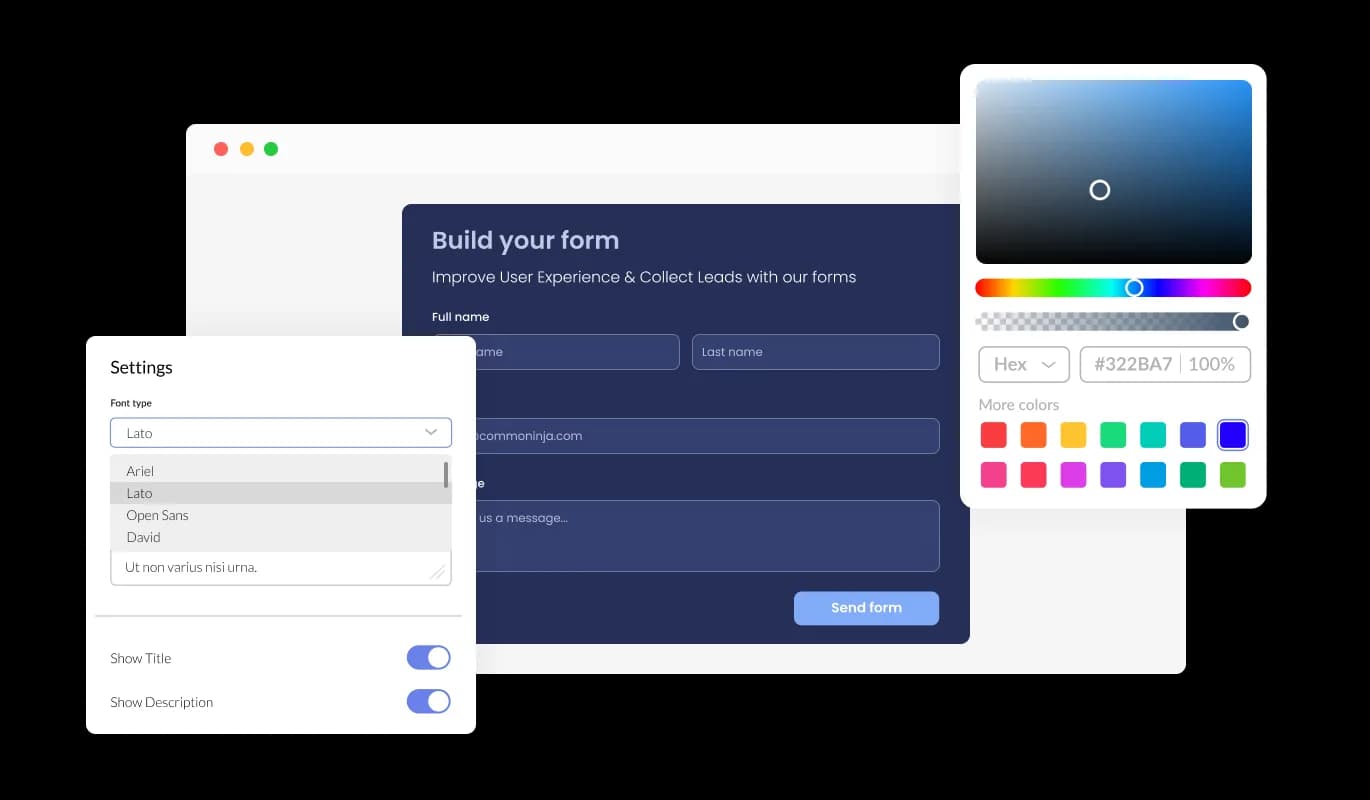 Form Builder - Create Fully Customized Forms with Ease