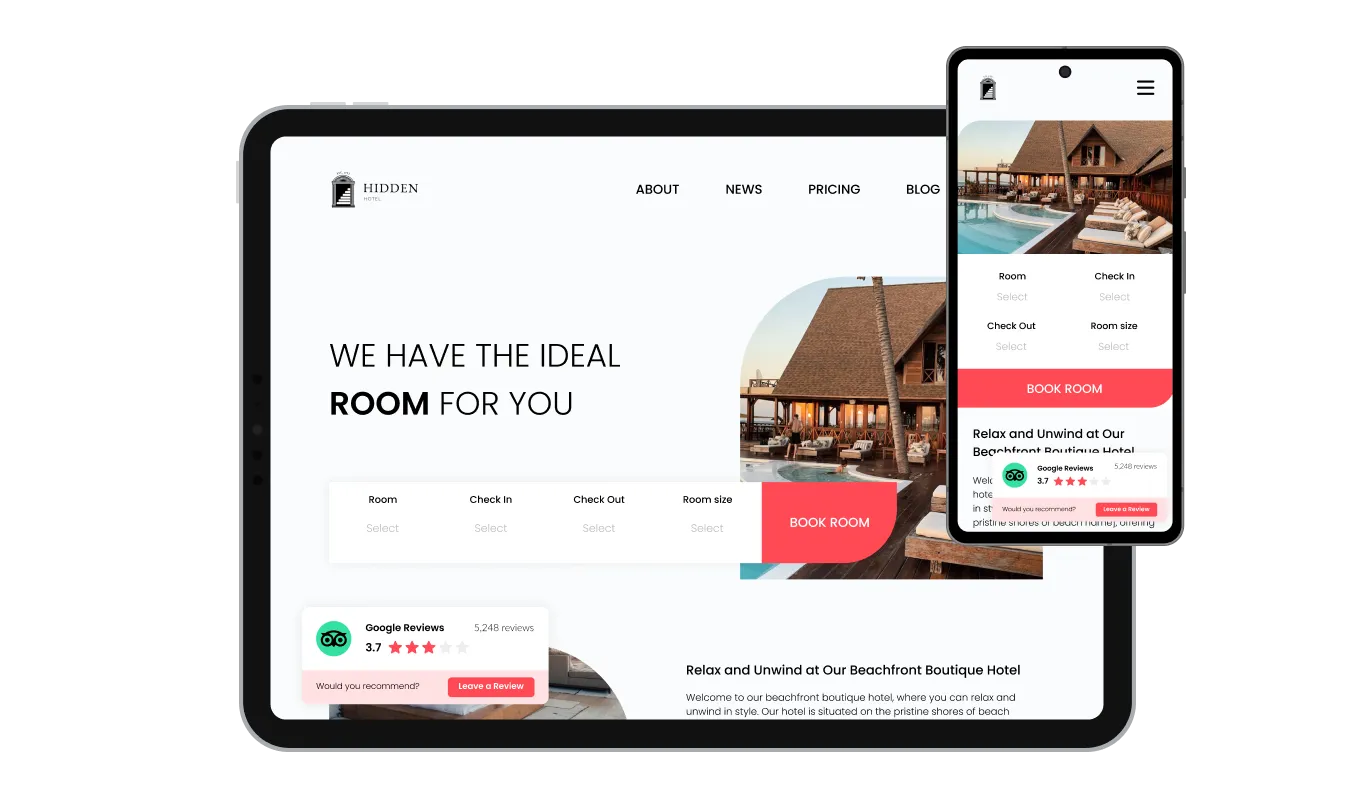 Reviews Badge - Responsive Design for Any Device