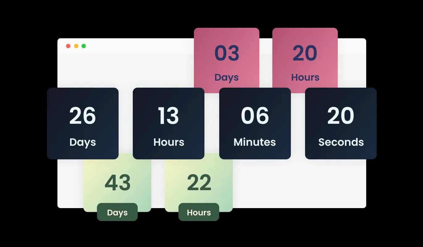 Count-Up Clock - Versatile Design Skin
