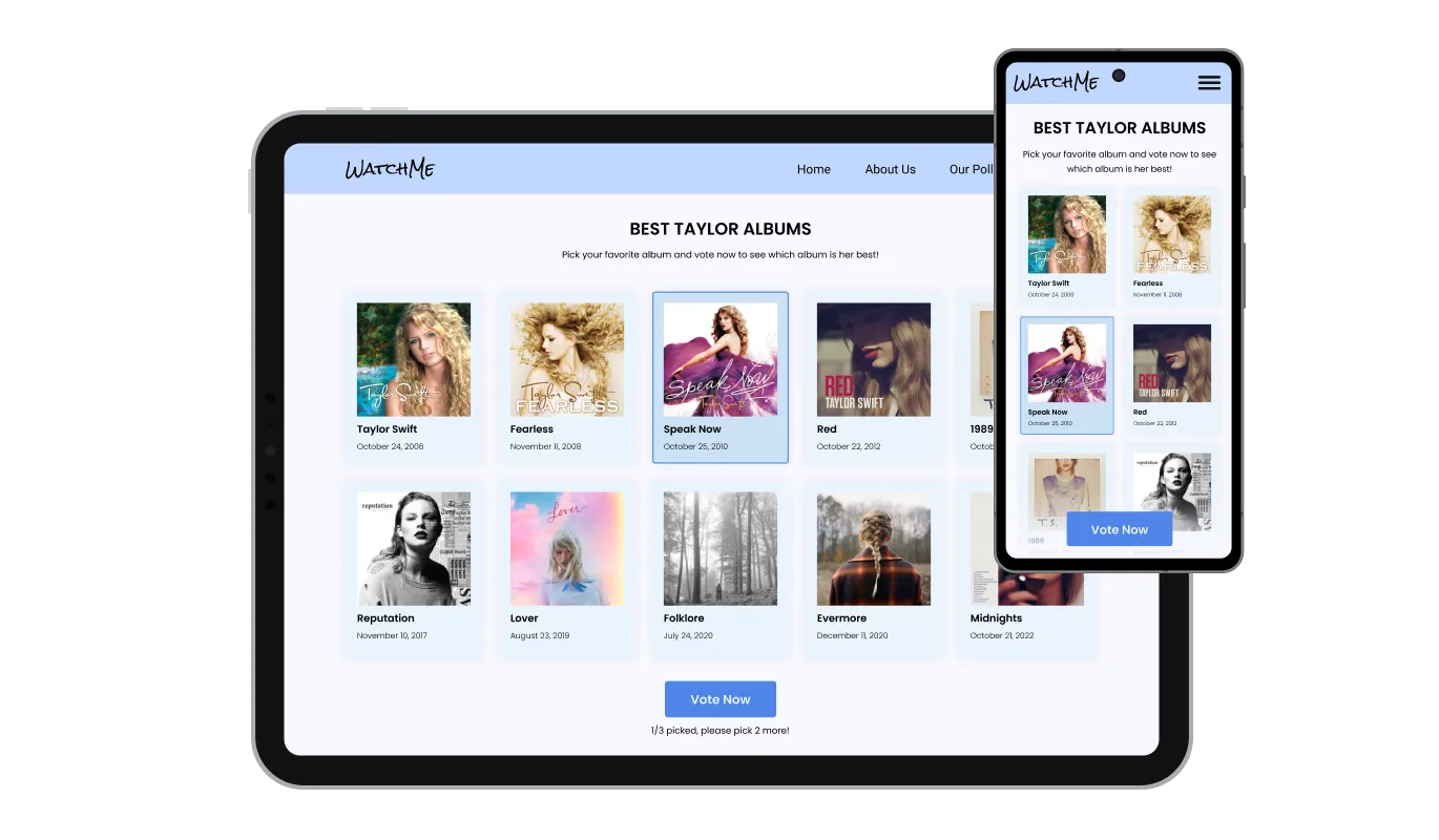 Image Poll - Image Poll Responsive  Design