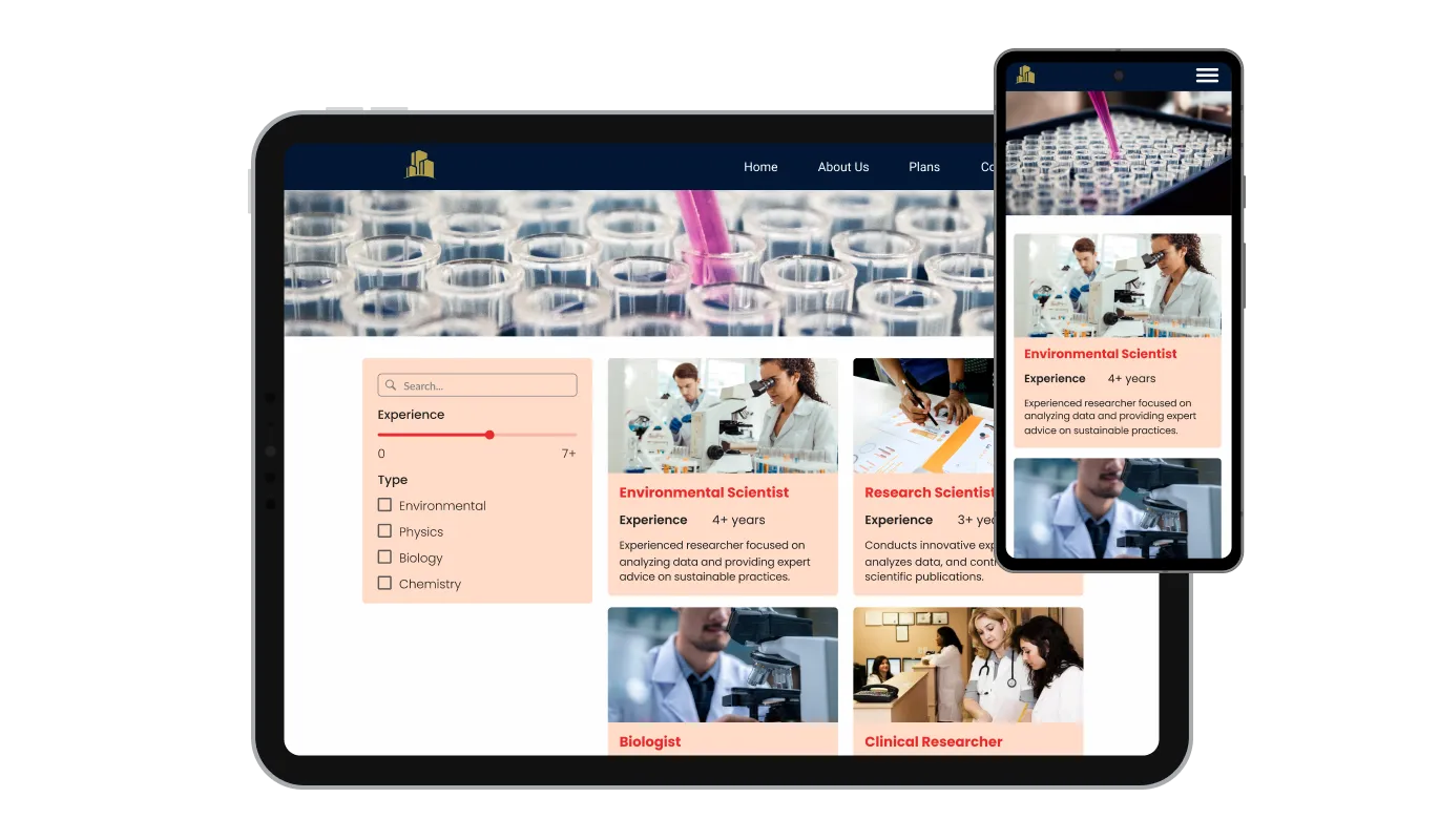 Job Listings - Perfectly Responsive Job Board