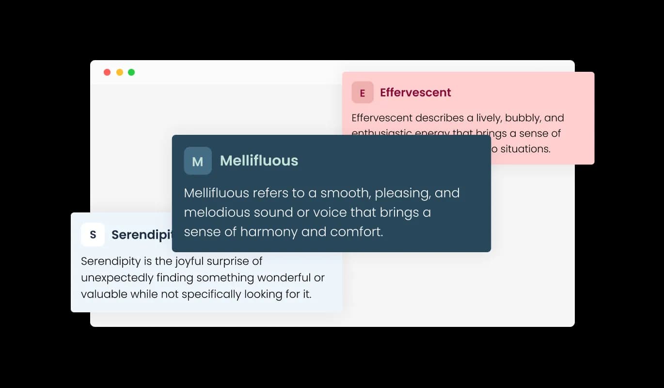 Glossary - Multiple Design Skins for the Glossary Widget