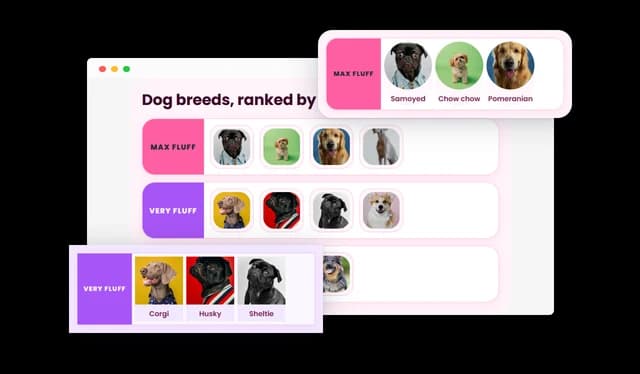 Tier List - Customizable Tier List Item Design