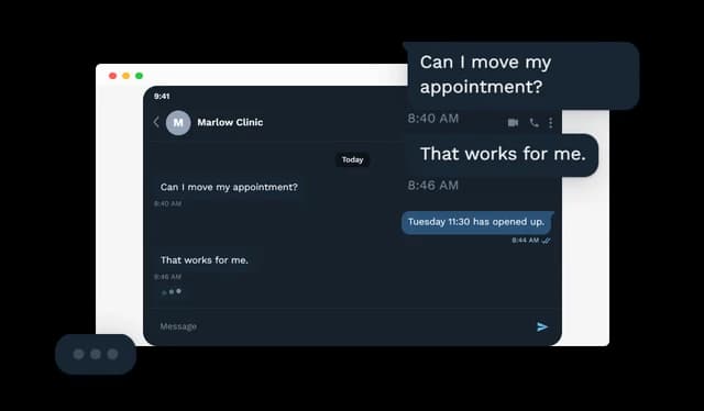 Telegram Conversation - Typing Indicators