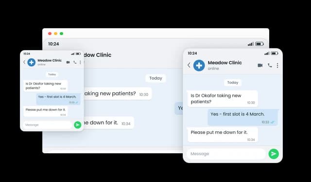 WhatsApp Conversation - Responsive Design