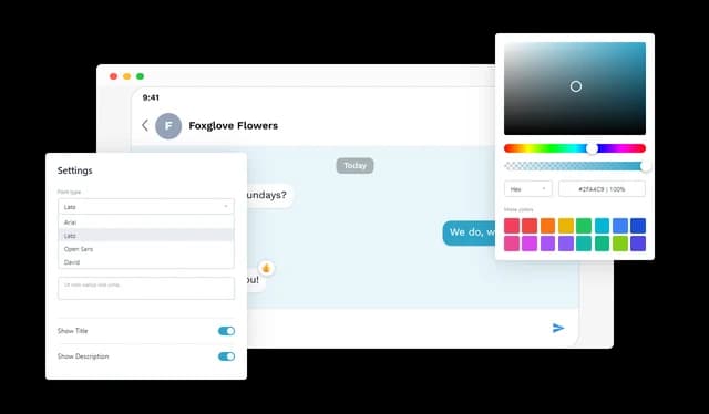 Telegram Conversation - Advanced Styling