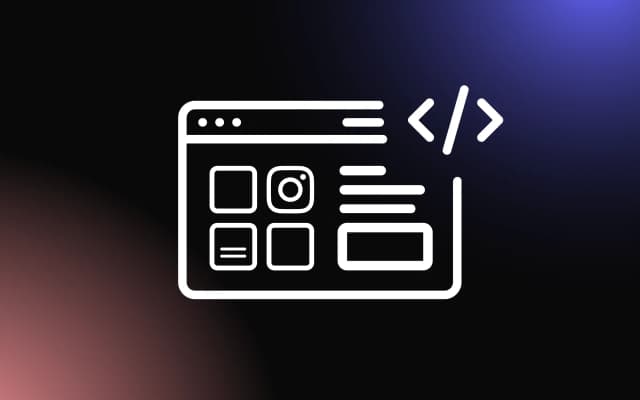 Providing Sample HTML Code for Manually Embedding Instagram Feeds on Any Website