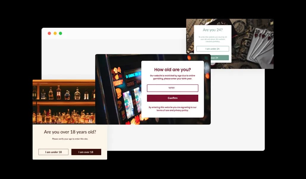 Age Gate - Choose from Multiple Age Gate Layouts