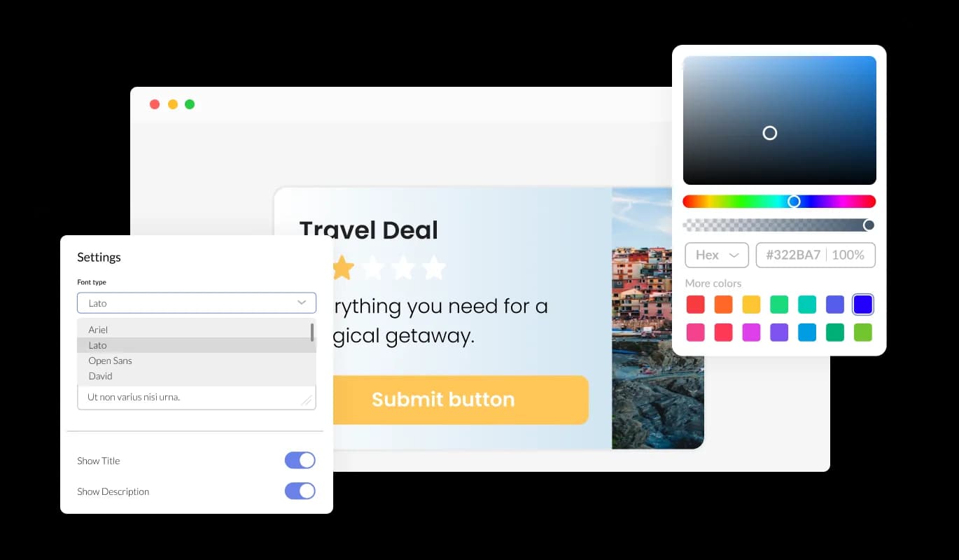Flip Card Builder - Fully Customizable to Match Your Brand