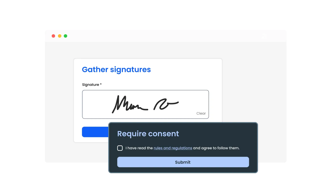 Consent Form - Consent Form Specific Fields