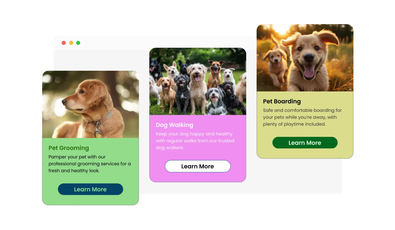 Card Slider - Select from Multiple Card Slider Design Skins